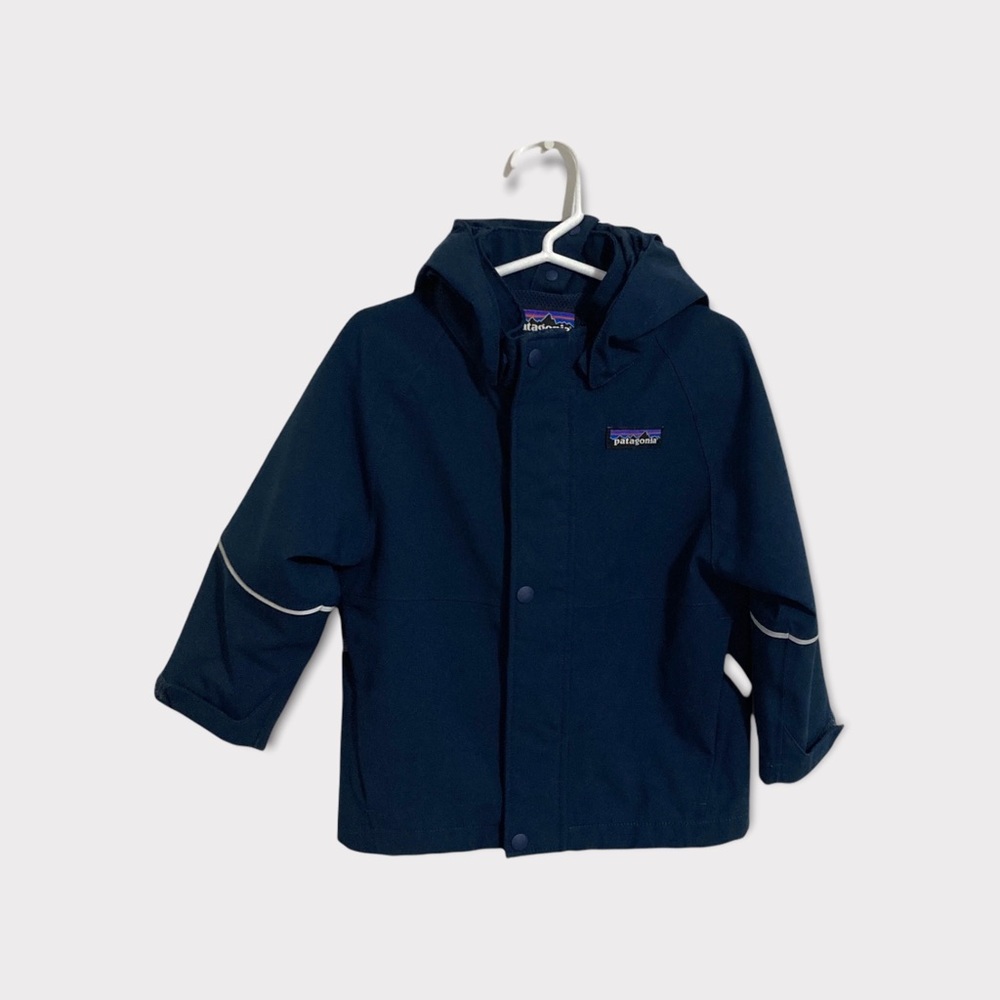 Patagonia All Seasons Navy Nena Soft Shell Jacket Size 2T